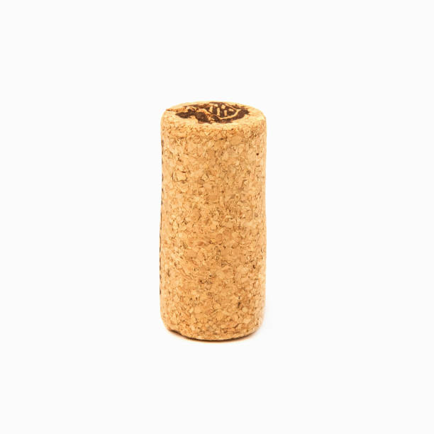 istock A beige natural round cork from a wine bottle isolated on a white background 2180359928