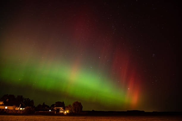 istock Aurora in East Germany by Night 2180362204
