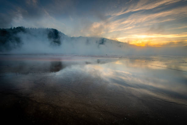 Grand Prismatic Spring in Yellowstone National Park