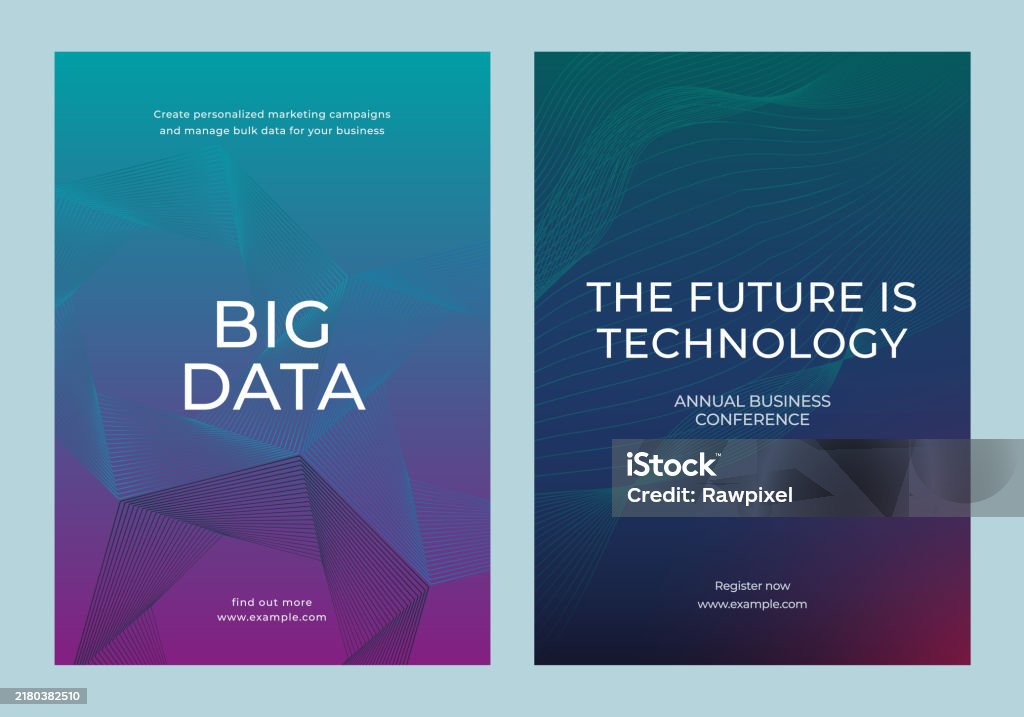 Technet Posters Two Techthemed Posters Stock Illustration - Download Image Now ...