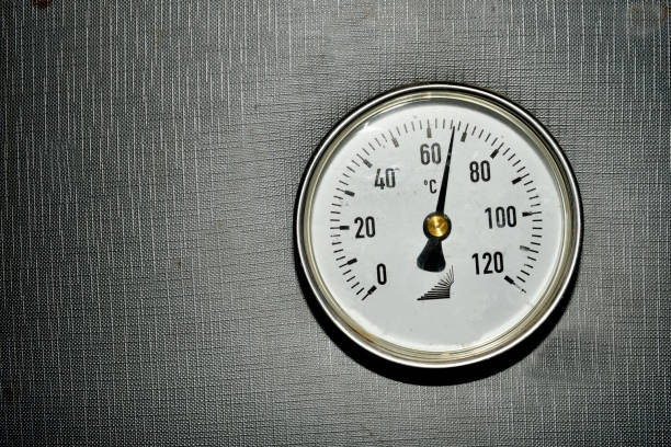 istock temperature display on a hot water tank 2180385041