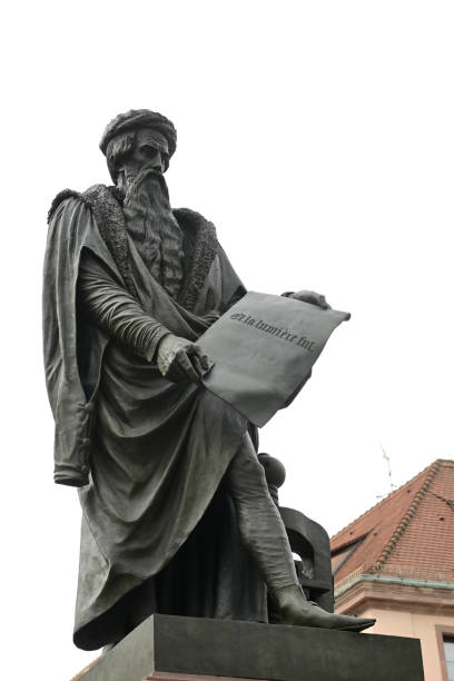 istock Gutenberg Monument in Strasbourg 2180397257