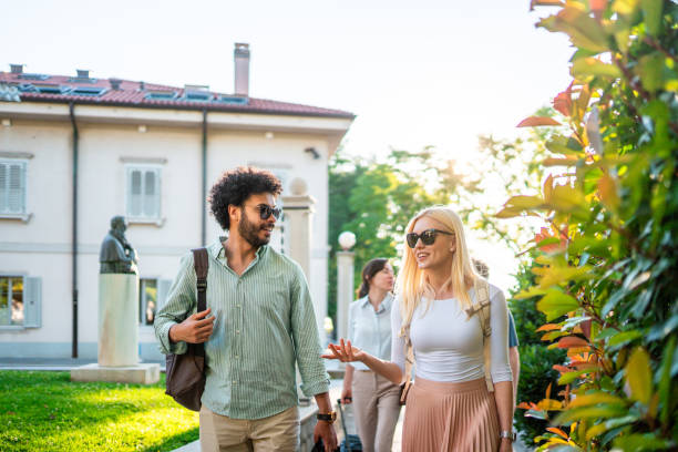 istock Diverse Professionals Exploring New City 2180398479