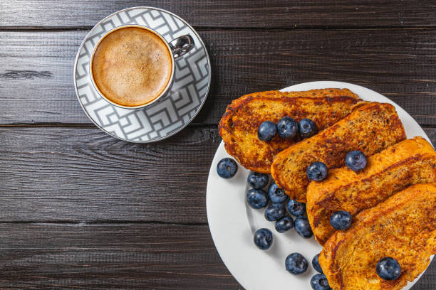 istock french toast on white plate for breakfast 2180402365