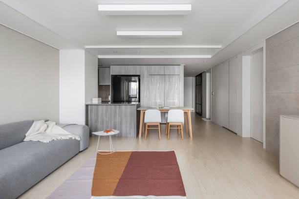 istock elegant contemporary kitchen room interior 2180405627