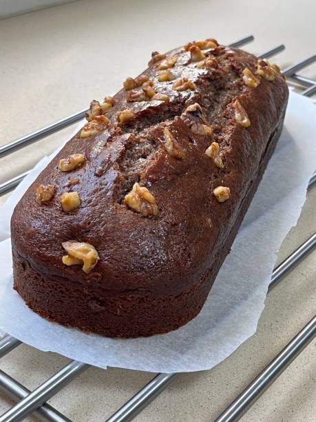 istock Homemade walnut cake on a cooling rack , UGC style 2180408207