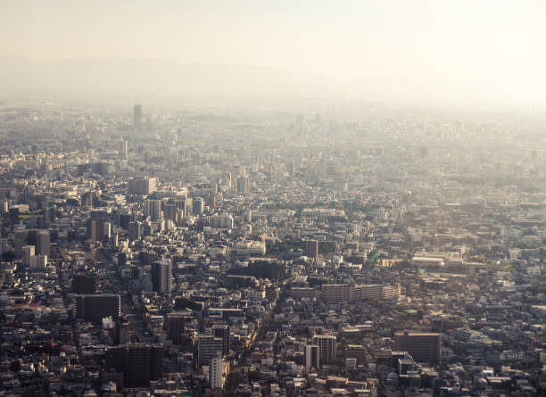 istock Cityscape of Osaka, Japan 2180409704