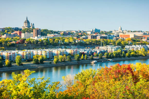 istock St Paul Minnesota Skyline Autumn USA 2180409909