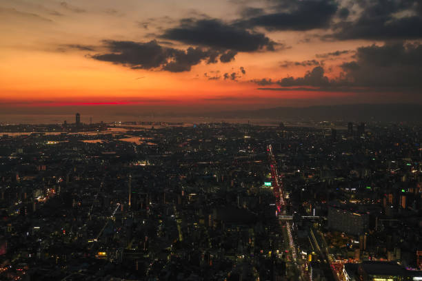 Osaka, Japan cityscape