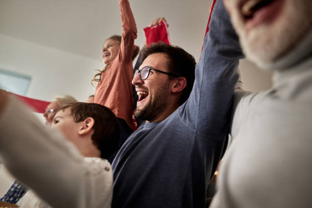 istock Yaaay, they have won the match! 2180415612
