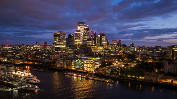 istock Bustling cityscape of London, UK 2180420401