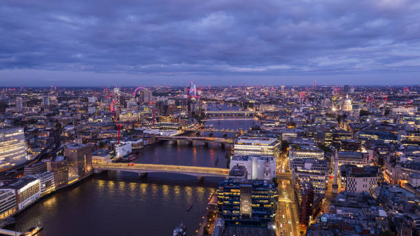 istock Bustling cityscape of London, UK 2180420458