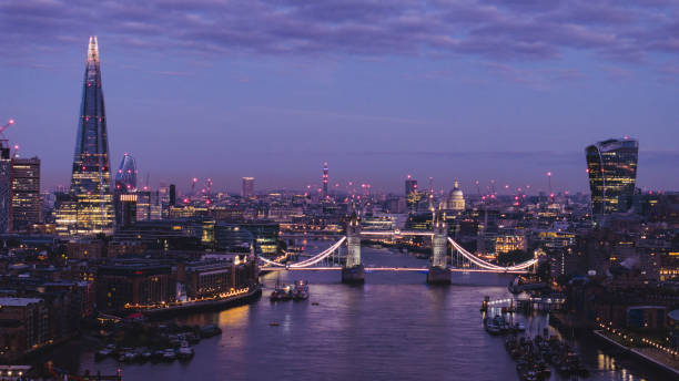istock Bustling cityscape of London, UK 2180420499