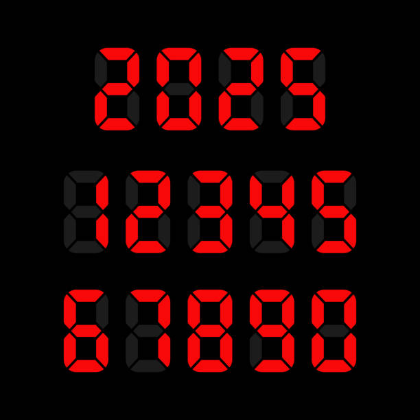 istock 2025 New Year'S Countdown. Happy New Year 2025 Countdown Clocks. 2025 Analog New year counter. Electric counter. Electric meter with numbers. Countdown timer date calendar Vector illustration. 2180433562