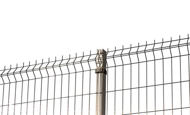 istock grating wire industrial fence 2180435578