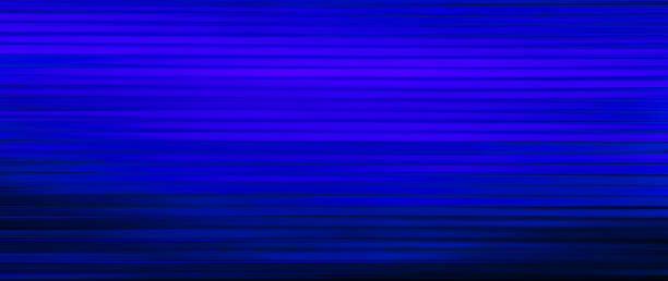 istock abstract neon blue, purple light movement speed dynamic background in horizontal line. background template. 2180441528
