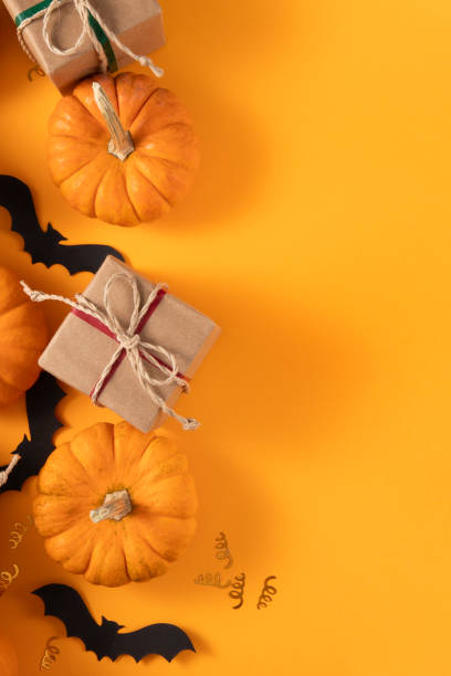 istock Halloween Gifts Background 2180449244