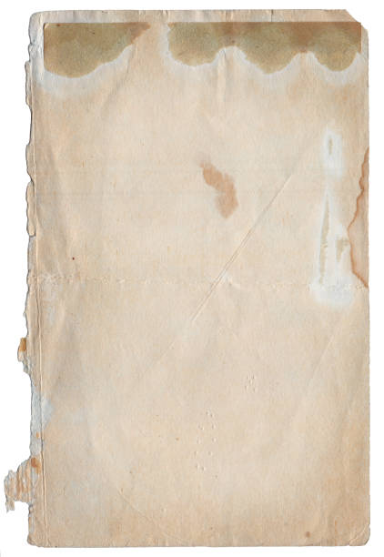 istock Vintage background of old ancient torn paper texture isolated 2180449637