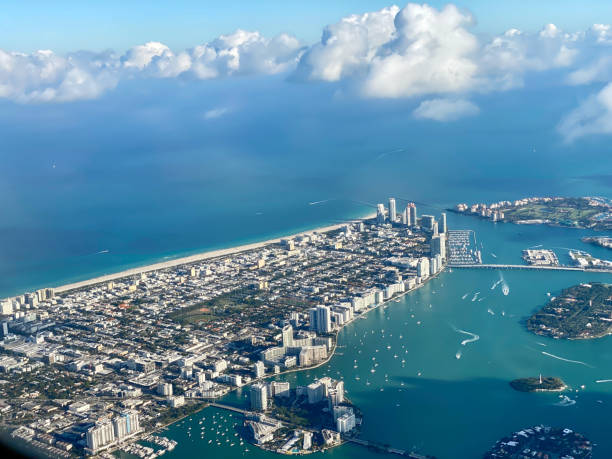 istock Aerial View of Miami Beach, Florida 2180450953