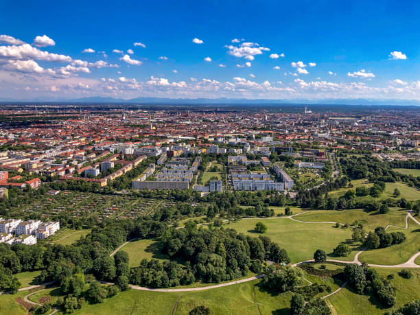 istock Aerial view of Munich, Germany 2180452507