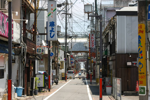 istock Street scene somewhere in Japan 2180454190