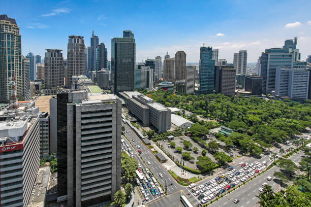 istock Highrises buildings in Manila, Philippines 2180454278