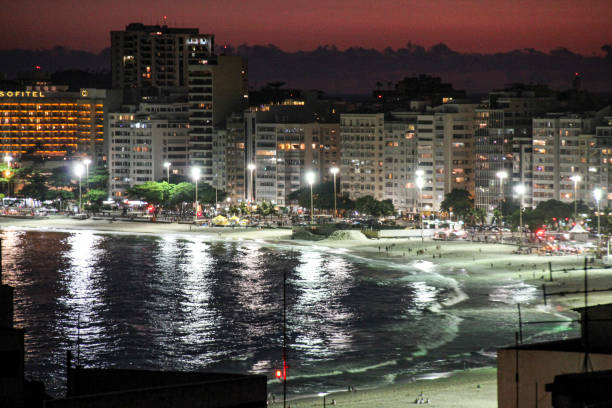 istock Copacabana by night, Rio de Janeiro, Brazil 2180454864