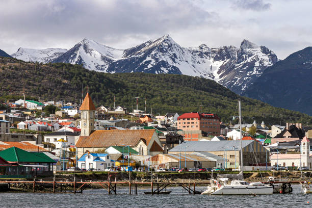 istock Ushuaia in Fireland in Argentina 2180455378