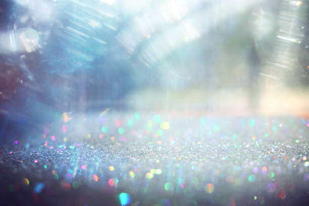Blurred refraction light, bokeh or organic flare overlay effect