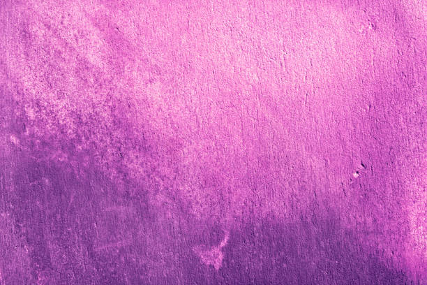 landscape foggy morning in purple colors in watercolor paint from Sweden nature