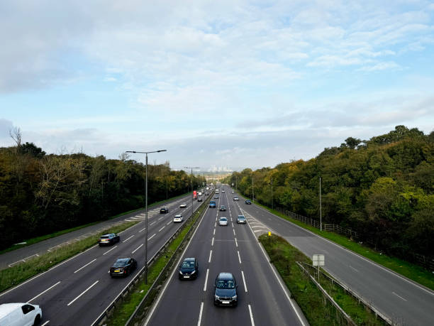 istock Traffic on a major road in London 2180459318