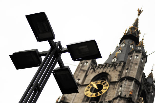 Street lamp in Bruges, Belgium Berfort