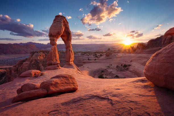 istock Delicate Arch, Arches National Park, Utah, USA. 2180465961
