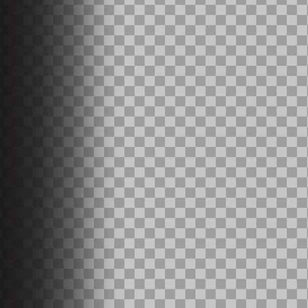 Transparent grid background. Vertical gradient shadow. Checkered pattern design. Black to grey fade. Transparent grid background. Vertical gradient shadow. Checkered pattern design. Black to grey fade. EPS 10. high key stock illustrations