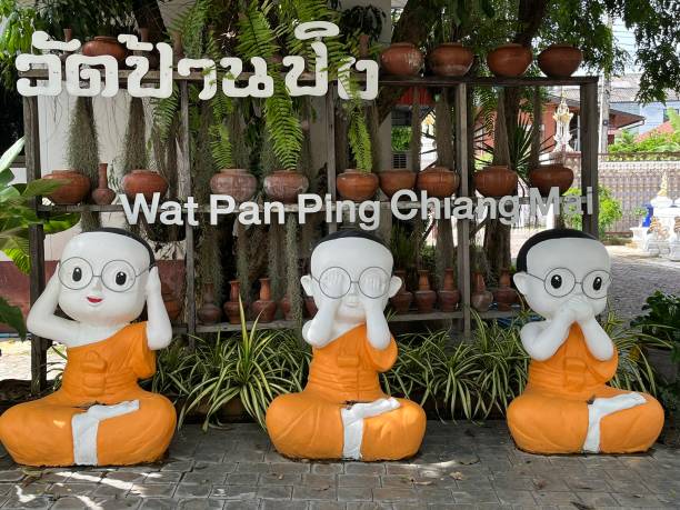 Thailand- Chiang Mai - Wat Pan Ping Chiang Mai