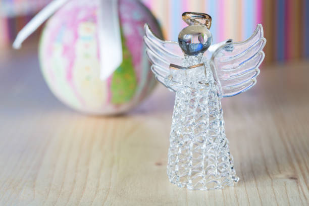 istock The Christmas angels and balls 2180506556