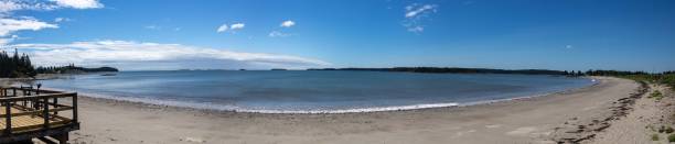 istock Beach panorama at Roque Bluffs State Park 2180513437