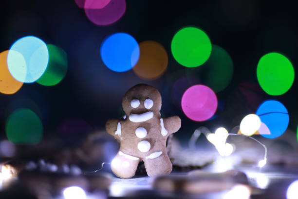 Christmas preparations for a family celebration