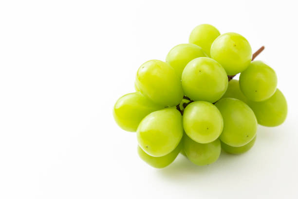 istock Shine Muscat on white background. 2180533684