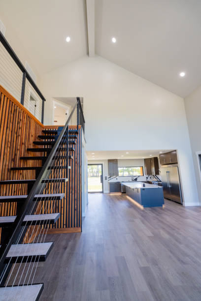 istock Stairs in a Modern Luxury Home 2180551075