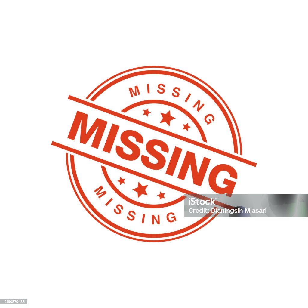 Missing Sign T Missing Letter Rubber Stamp Template Stock Illustration - Download ...