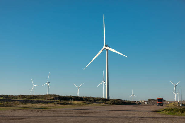 istock An outdoor power windmill turbine site 2180574356