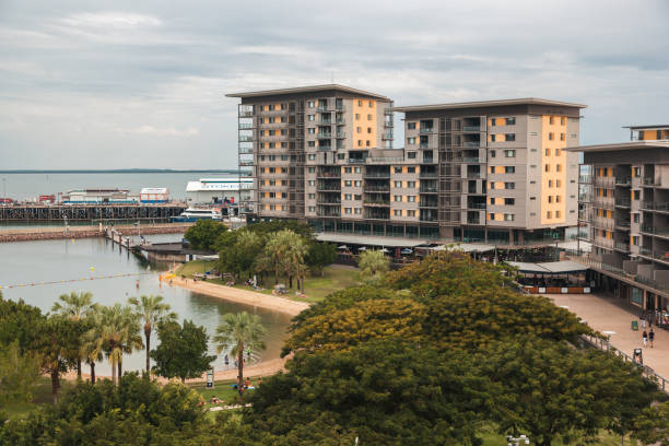 istock Exploring the waterfront of Darwin, Northern Territory, Australia on a cloudy day 2180579646
