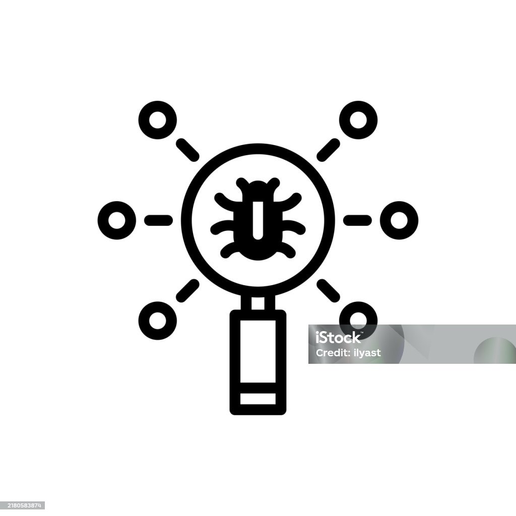 Testing Line Drawing A Simple Line Drawing Of Software Testing Stock Illustration - Download ...
