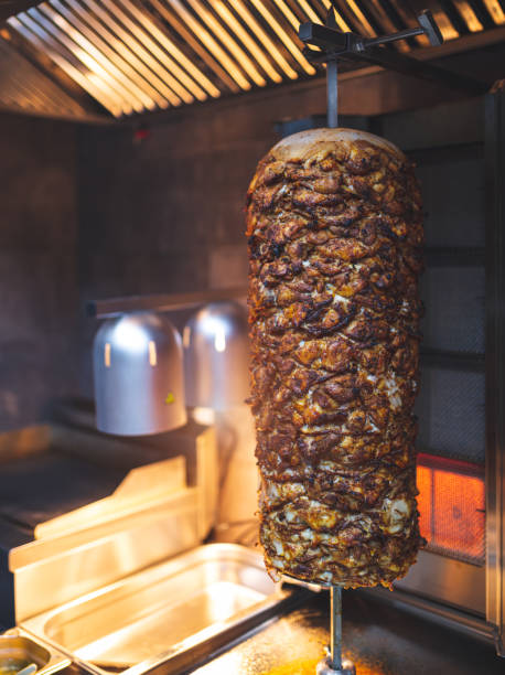 istock Delicious freshly roasted gyros 2180596434
