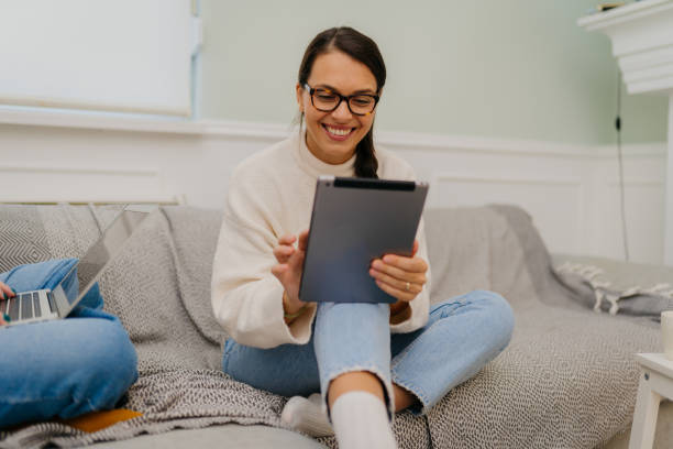 istock Let's check our phones 2180600341