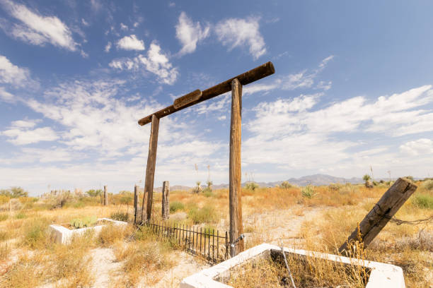 The Old City Cemetery on the outskirts of Wilcox in Arizona