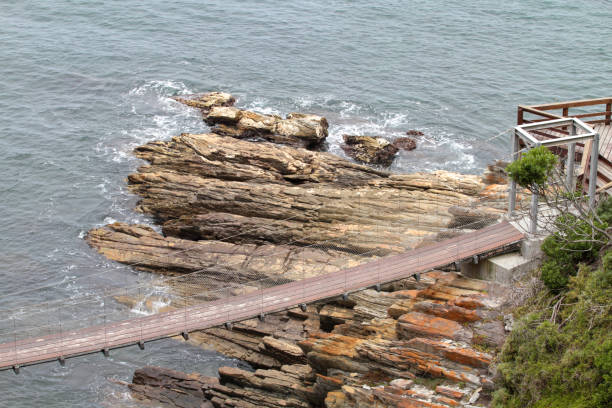 jetty leads out to the sea