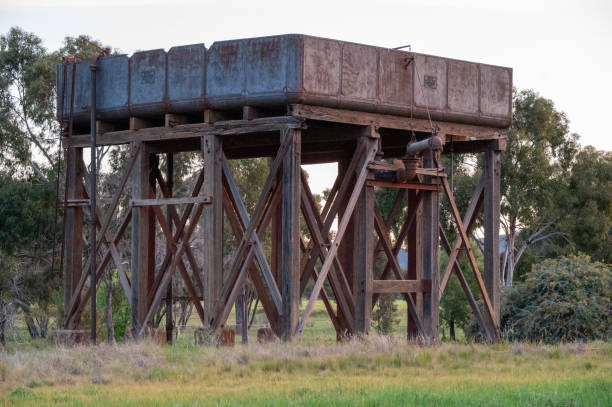 istock Historic railway water storage tanks 2180615767