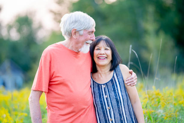 istock Senior Couple Portrait 2180616339